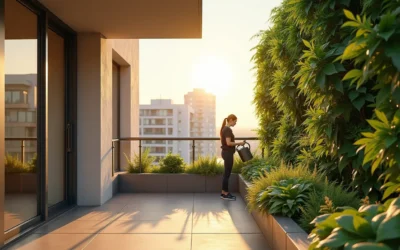 Transformez votre balcon en oasis : le guide du mini-jardin vertical