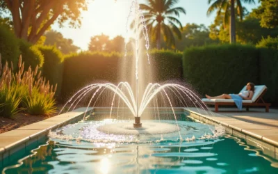 Créez une oasis de fraîcheur avec une fontaine solaire