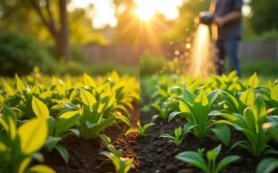 Canicule au jardin : 5 astuces pour sauver vos plantes fragiles