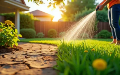 Jardin vert en 2025 : les secrets pour résister à la sécheresse
